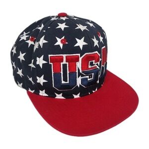 Ace Cap Inc USA Embroidered Snapback Hat Cap Stars